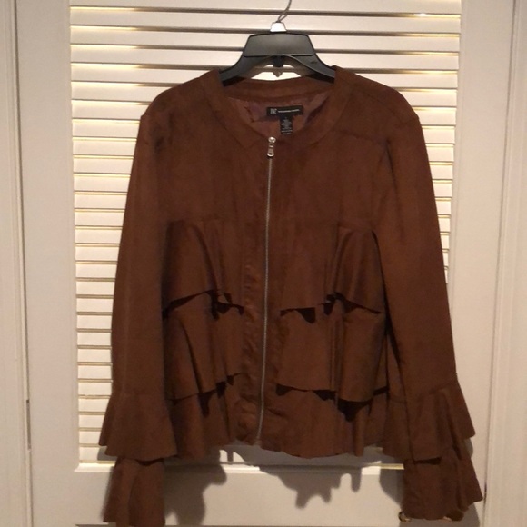 INC International Concepts Jackets & Blazers - INC women’s faux suede jacket